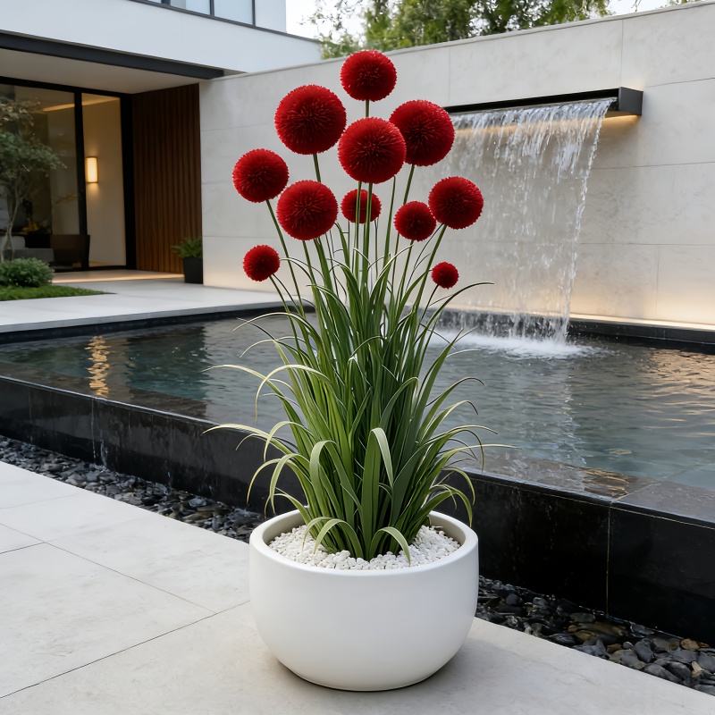 Florist Supply Bulk - 4 pezzi = 12 steli, vaso