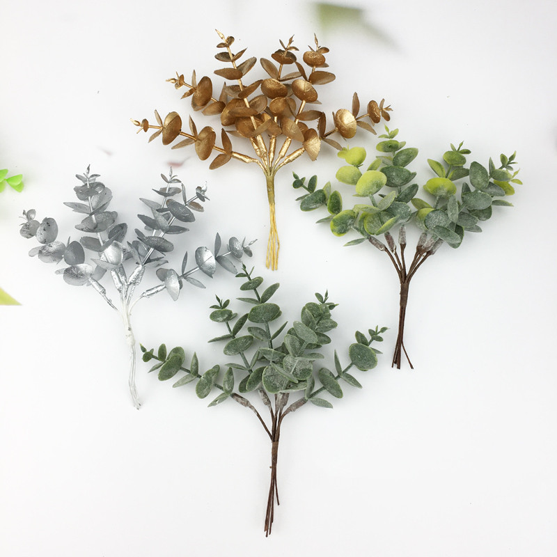 Eucalyptus Preserved - Piante artificiali in plastica, foglie di