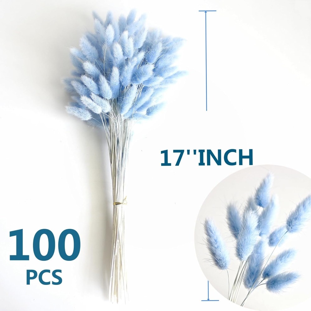 100 pezzi blu coda di lepre er - Florist Supply Vases recensione e prezzo
